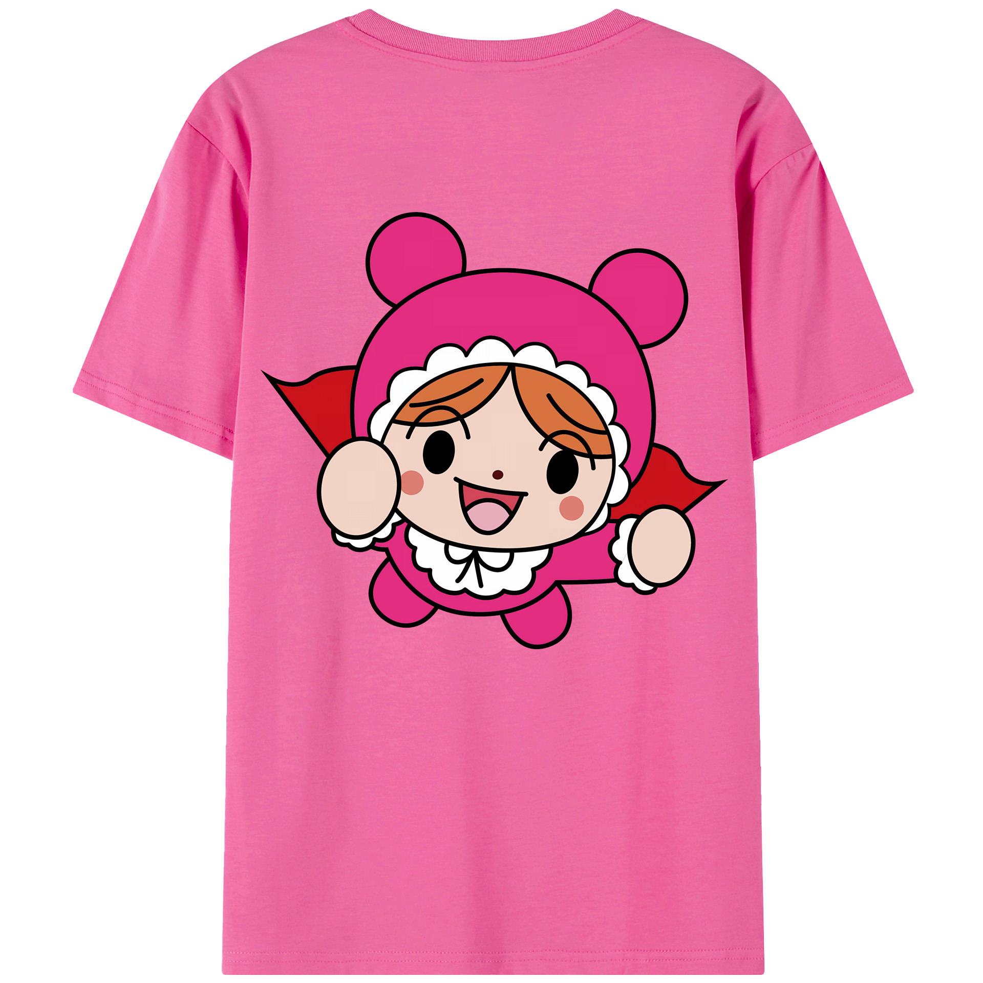（画像用） アンパンマン Anpanman レディース半袖Tシャツ(バックプリント)